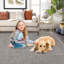 Tapis uni solide et lavable à la machine Tapis antidérapant moderne avec envers en caoutchouc traditionnel Tapis intérieur mince pour le salon Chambre à coucher Cuisine Salle à manger Tapis sans perte de poids-1624444641