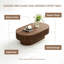 Table basse ovale