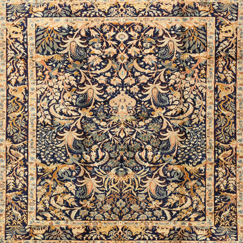 Saturna Oriental Indoor Rug, Round 3'