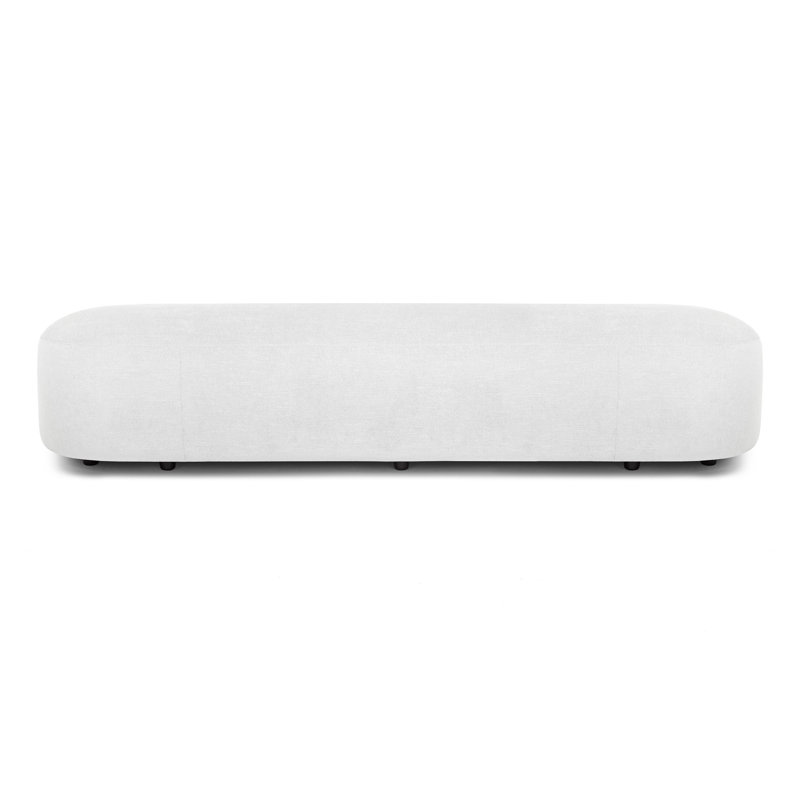 Benehaley Upholstered Ottoman, Snow