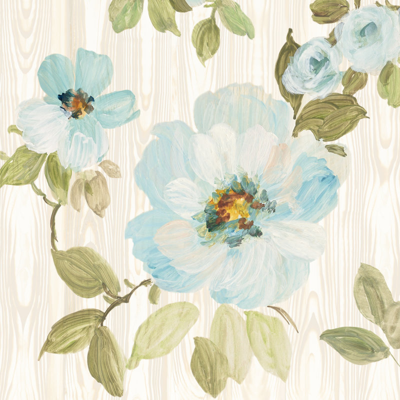 Driftwood Garden VII, H 12 po x l 12 po, Non, Toile tendue