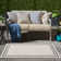Arvell Abstract Machine Woven Chenille Indoor/Outdoor Area Rug in Off-White