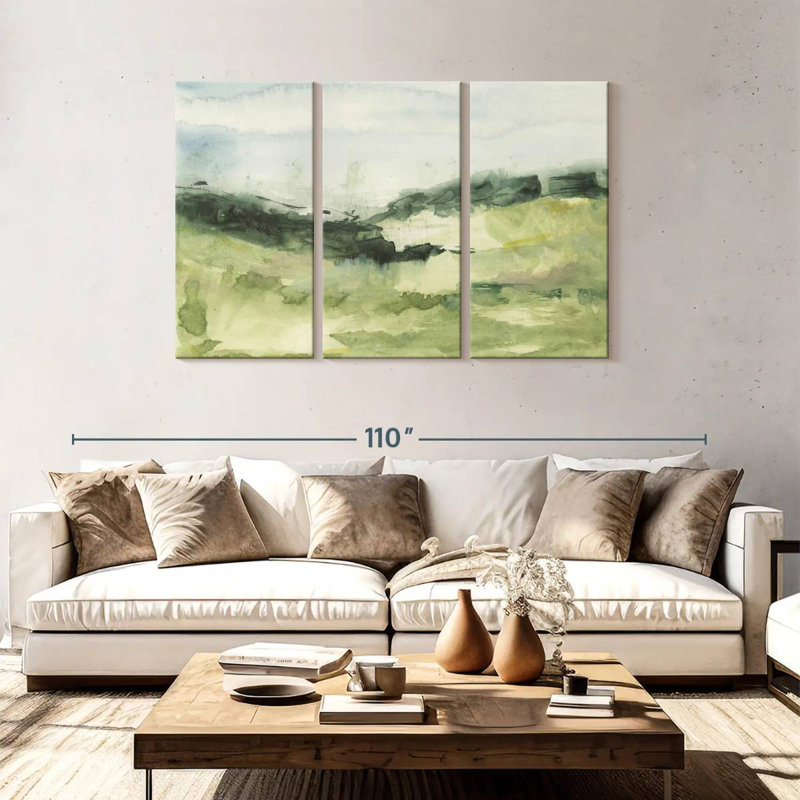 Avery Hill Scramble I, 48" H x 74" W