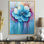 Radiance sous l'eau, pivoines aquatiques modernes I - pivoine, art mural