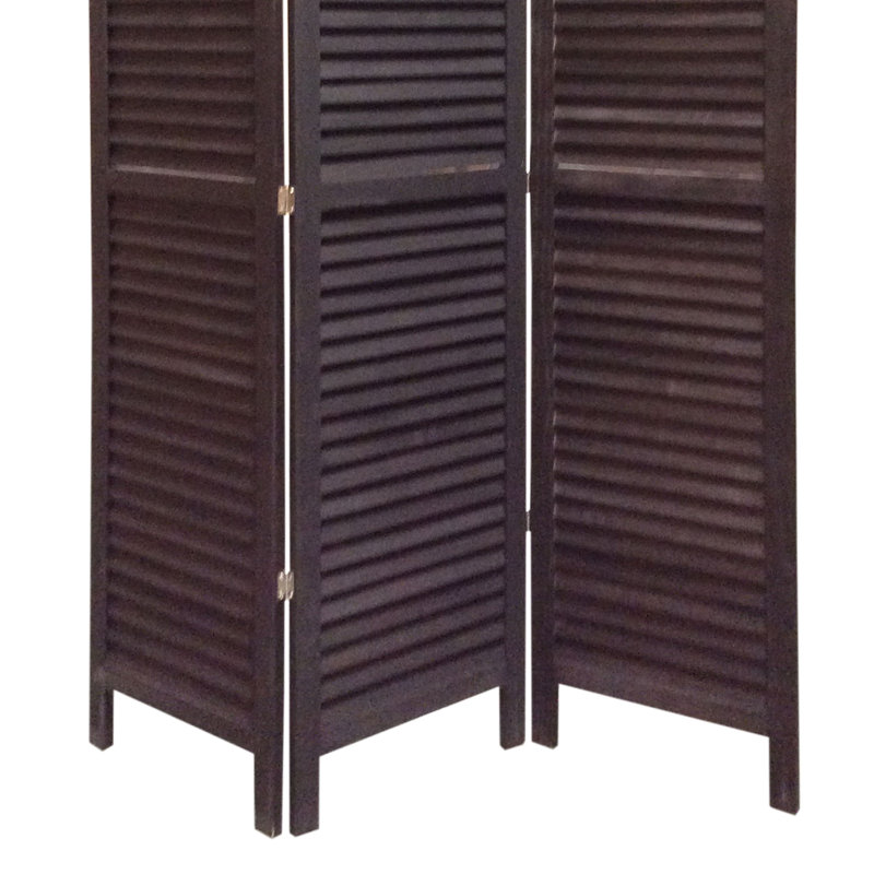Paravent 3 panneaux 48 "Jana, Noir