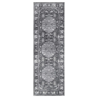 Dragomira Washable Oriental Indoor Rug