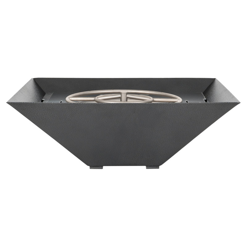 Bol Aura Fire Only en aluminium de 32 pouces, Natural Gas, Blanc
