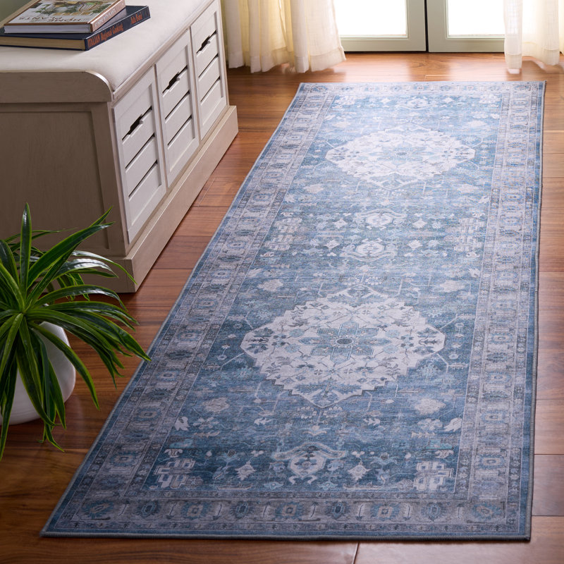 Tapis oriental lavable en machine Tucson 231 M / W S / R Performance, Tapis de couloir 2 pi 6 po x 8 pi