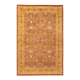 Classic One-of-a-Kind 6' 1" X 9' 4" Hand Knotted Area Rug