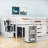 Jametrius 3 Drawer Loft Bed with Built-in-Desk by Harriet Bee-688414801-688483819