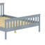 Lit pin gris Shaker-1081758819