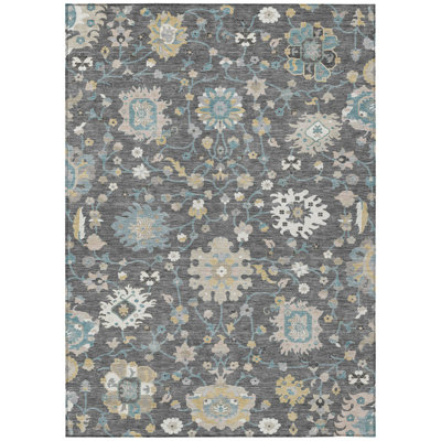 Machine Washable Indoor/Outdoor Chantille ACN2930 Global Rug