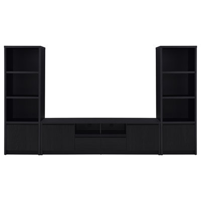 Meuble audio-vidéo à 3 tablettes Sloat