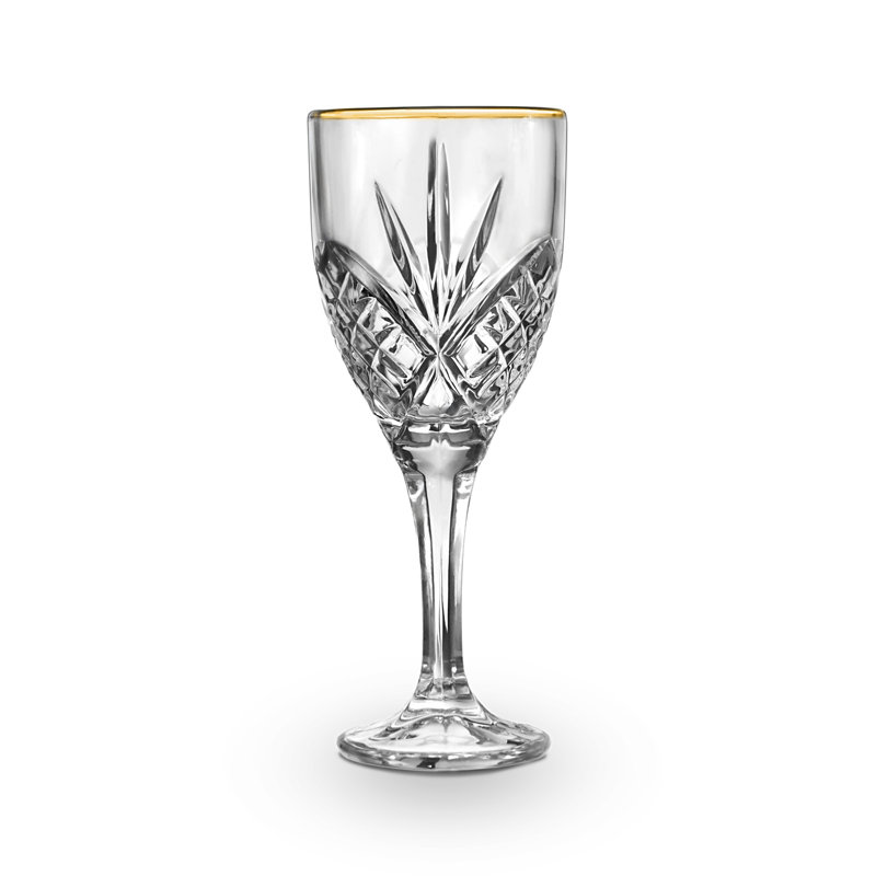 Verre à eau Dublin Crystal Gold 16 oz, Or