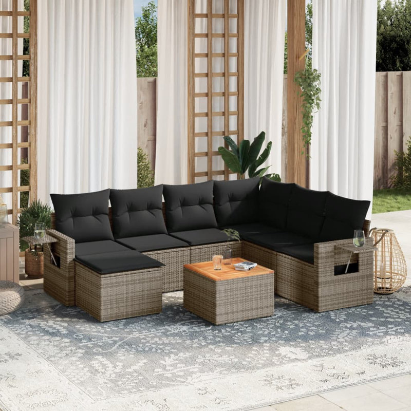 Ensemble de canapé de jardin Vidaxl