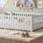 Queen Solid Wood Floor Bed with Safety Guardrails and Door-2032658799-2032658797