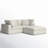 Tila L-Shaped Modular Polyester Sectional-849344225