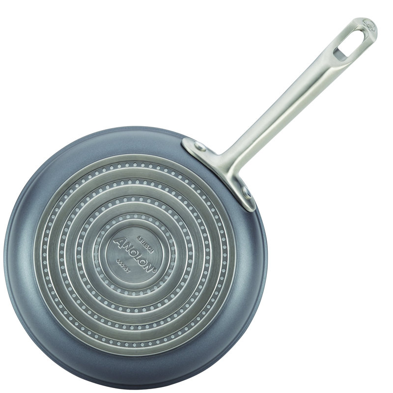 Anolon Accolade Hard Anodized Nonstick Frying Pan / Skillet, 8 Inch, Gray