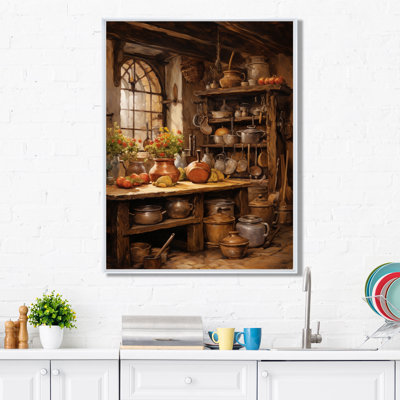 Cuisine rustique alimentaire II - nourriture, art mural