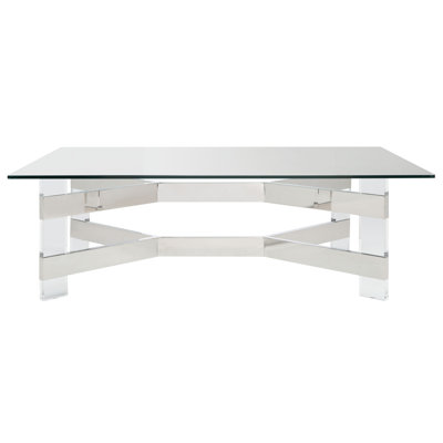 Glass Top Coffee Table