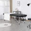 Table de massage portable avec pieds en alliage d'aluminium