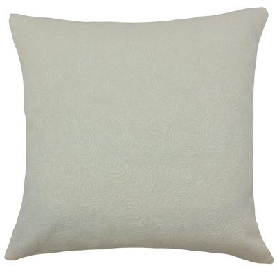 Cotton Reversible Throw Pillow