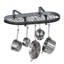 Premier Handcrafted Hanging Pot Rack-836140782