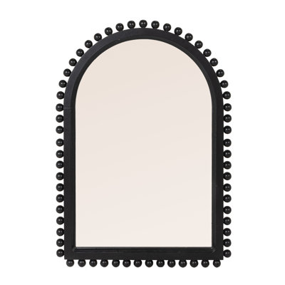 Miroir mural en bois