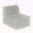 The Single Seat For Modular Sofa