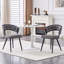 Chaise rembourrée en velours Vesta-579791248