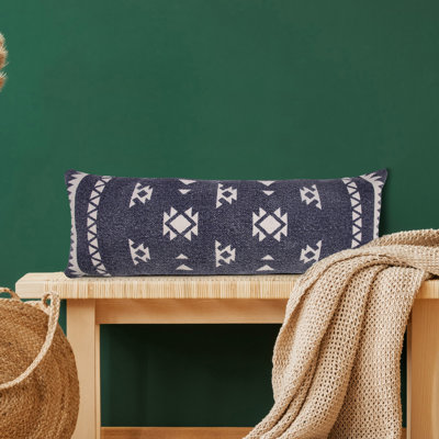 Rectangular Cotton Throw Pillow