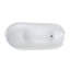 Baignoire de trempage sur pattes en fonte 57 "x 31" Grayson-36500034