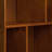 Draper 64"H Solid Wood Mid-Century Modern Wide Bookshelf with Adjustable Shelves and Tapered Legs-1690646453-1647703291
