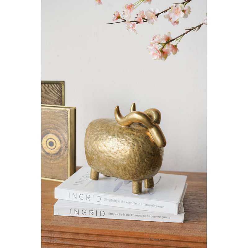 8.5x5x7.5" Sheep Statue