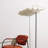 Atlas 64.5 in. Modern LED Energy Efficient Floor Lamp with Unique Resin Round Shade