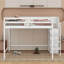 Lit mezzanine double avec garde-robe et escalier-1794042568