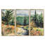 «Little Road In Mountain Landscape», ensemble d'art mural sur toile encadré champêtre-708483124-708483123