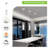 Modern Integrated LED Pendant Light Fixture Bubble Crystal Glass Hanging Light-363015680-363015686