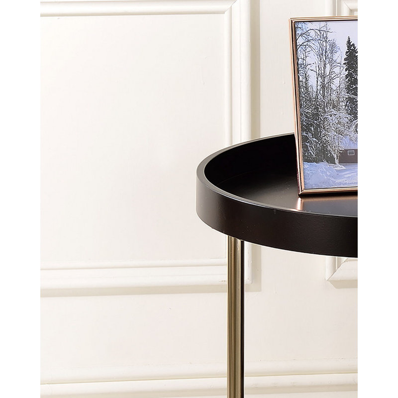 Table d'appoint 21,75 po Edie, Brun