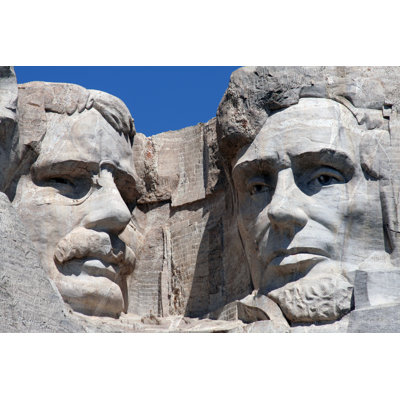 Mount Rushmore by Rebelml - Wrapped Canvas Print
