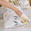 Ensemble de 2 taies d'oreiller pour très grand lit, 2 taies d'oreiller 100% coton, imprimé floral jaune, housses de fermeture à enveloppe douce respirante (très grand, 20 po x 36 po)-123104428-123104408