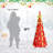 6FT Red Pop-Up Christmas Tree
