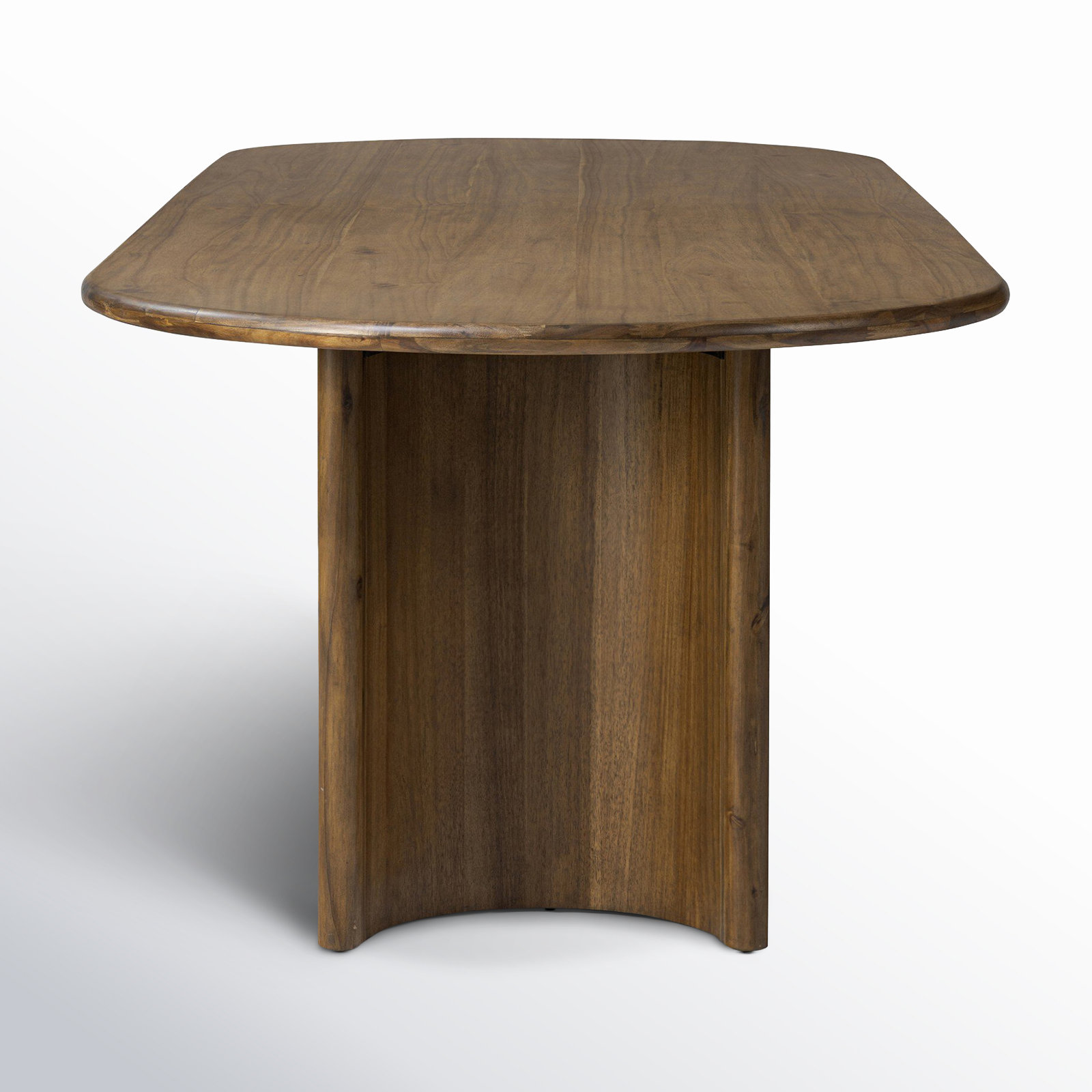 Haiden 94'' Double Pedestal Dining Table, Sandy Acacia, 30" H x 118" W x 42" D