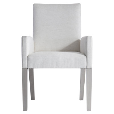 Stratum Upholstered Back Armchair in White