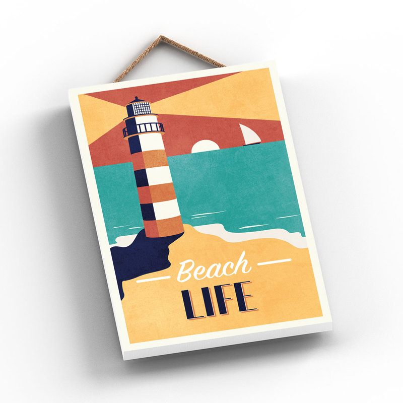 Hutcheson Nautical & Beach Wall Decor, 18.5cm H x 12cm W x 0.9cm D