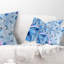 Coussin lombaire floral fractal Abstract-30735296