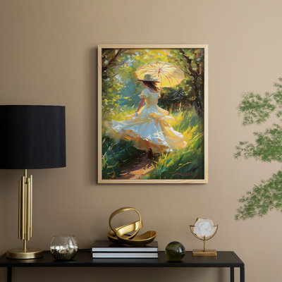 WOMEN Series DCCCLXXXI Framed Print - Solid Wood