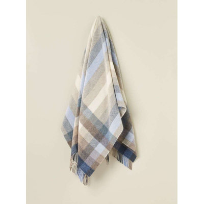 Shetland Wool Throw/Blankets Hand Woven Blanket