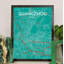 Guangzhou City Map - No Frame Print-614660636