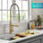 Artec Pro Commercial Style Pull-Down Single Handle Kitchen Faucet with Pot Filler-64268916